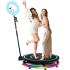 360-Degree Photo Booth Machine with RGB Light Flight Case, 360 Camera Booth with Flight Case for Parties, 360 Degree Automatic Rotating Photobooth 115CM